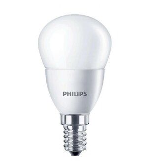 Philips Corepro LEDluster E14 Kogel Mat 6W 470lm - 827 Zeer Warm Wit 