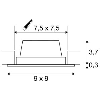 SLV 112720 afmetingen