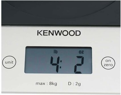 Kenwood AT850B elektronische keukenweegschaal 5011423145631