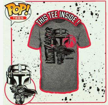 The Mandalorian T-Shirt Funko Pop Tees maat M 889698665551