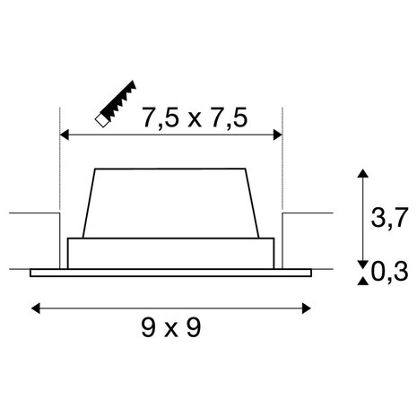 SLV 112720 afmetingen