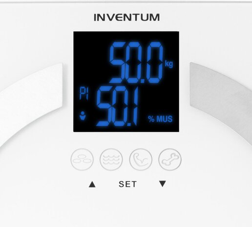 Inventum PW720BG digitale weegschaal 8712876030891
