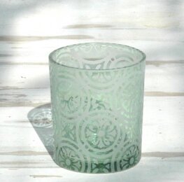 Waxinelichthouder theelichthouder Windy Hill Jess medium groen