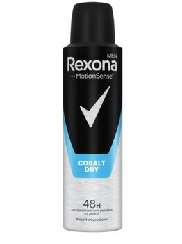 Deodorant Rexona Men Cobalt Dry 150ml 4000388669000