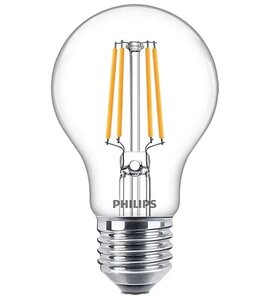 Philips LED filament lamp E27 peer helder 5W (40W) dimbaar warmglow 8718699770525