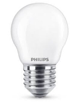 Philips LED kogel lamp frosted E27 2,2W (25W) 2700K 8718696706312