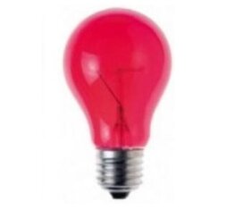 Gloeilamp rood E27 230V 15W Konstsmide